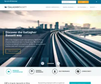 Gallagherbassett.com.au(Gallagher Bassett) Screenshot