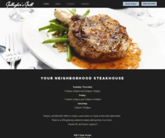 Gallaghersgrill.com(Gallaghers Grill) Screenshot