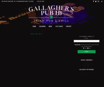 Gallagherspubhb.com(Gallaghers Pub and Grill) Screenshot