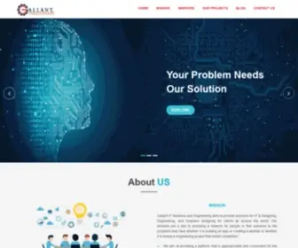 Gallantise.com(Gallant IT Solutions &amp; Engineering) Screenshot
