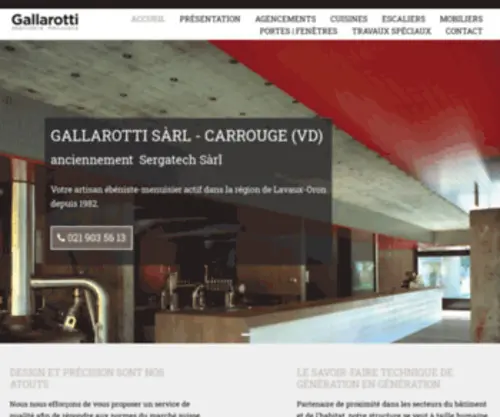 Gallarotti.ch(Gallarotti Sàrl) Screenshot