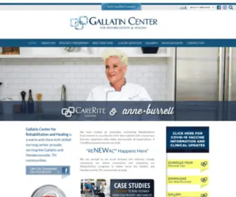 Gallatincenterrehab.com(Carerite Centers) Screenshot