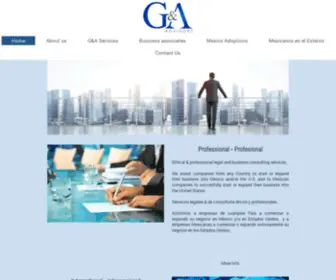 Gallegoadvisors.com(G&A Advisors) Screenshot