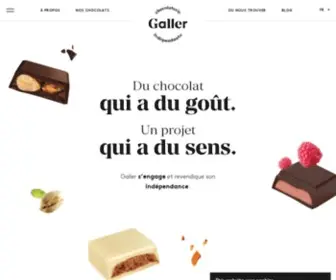 Galler.com(Chocolaterie indépendante) Screenshot