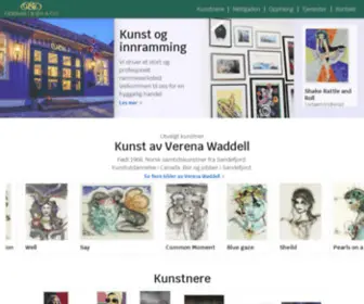 Galleri-Olsen.no(Kjøp kunst på nett) Screenshot