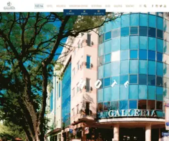 Galleria-Center.com(Hotel Galleria Subotica) Screenshot