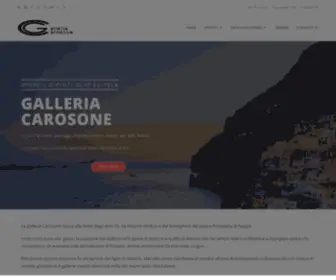 Galleriacarosone.com(Opere e dipinti classici e del 900) Screenshot