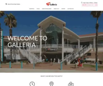 Galleriashoppingcentre.com.au(Galleria Shopping Centre) Screenshot