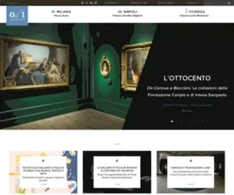 Gallerieditalia.com(Gallerie d'Italia) Screenshot