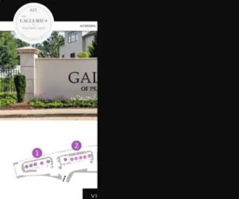 Galleriesofpeachtreehills.com(The Galleries of Peachtree Hills) Screenshot