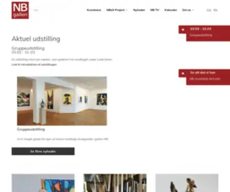 Gallerinb.com(Galleri NB) Screenshot