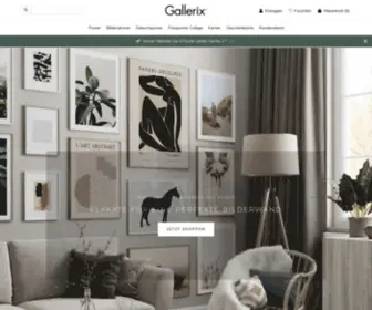 Gallerix.de(Wandbilder und Kunst Online) Screenshot