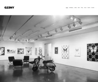 Gallery23NY.org(Gallery 23 NY) Screenshot