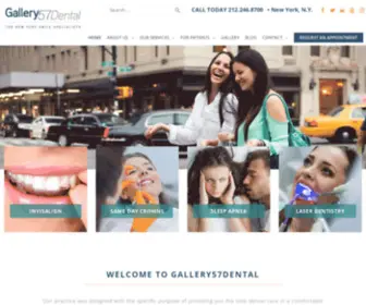 Gallery57Dental.com(Gallery 57 Dental) Screenshot