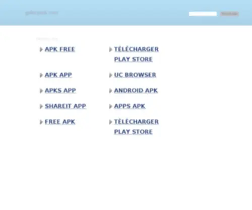 Galleryapk.com(Site Relaunch Template) Screenshot