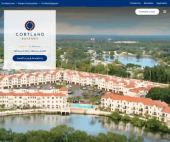 Galleryatbayport.com(Apartments in Tampa) Screenshot