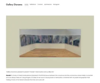 Gallerydiorama.com(Gallery Diorama) Screenshot