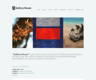 Galleryhouse2.com(Gallery House Fine Art) Screenshot