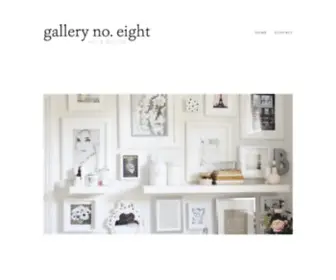 Gallerynoeight.com(Gallerynoeight) Screenshot