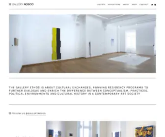 Gallerynosco.com(Gallery Nosco) Screenshot