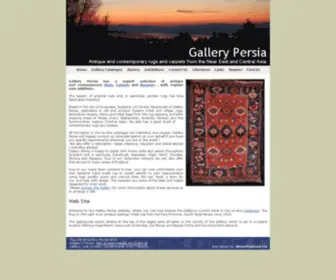 Gallerypersia.co.uk(Gallery Persia) Screenshot