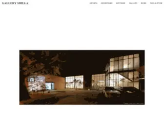 Galleryshilla.com(GALLERY SHILLA) Screenshot