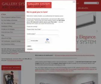 Gallerysystem.com(Gallery System) Screenshot