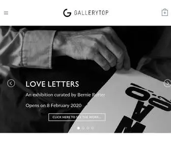 Gallerytop.co.uk(Derbyshire Art Gallery) Screenshot