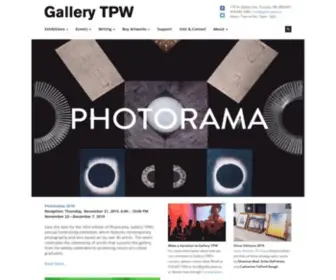 Gallerytpw.ca(Gallery TPW) Screenshot