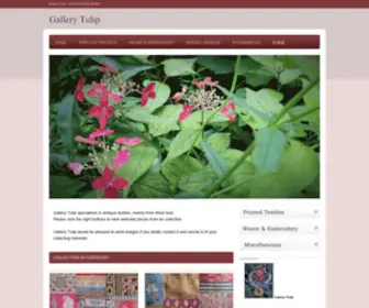 Gallerytulip.com(Antique Textile Arts from Persia) Screenshot