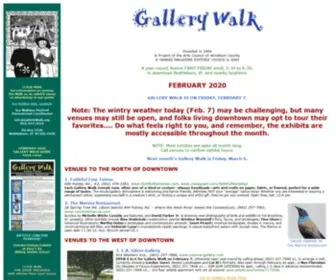 Gallerywalk.org(GALLERY WALK) Screenshot