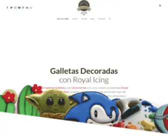 Galletasdecoradas.xyz(Bienvenidos A Galletas Decoradas Con Royal Icing) Screenshot