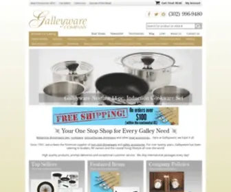 Galleyware.com(Nautical Decor & Gifts) Screenshot