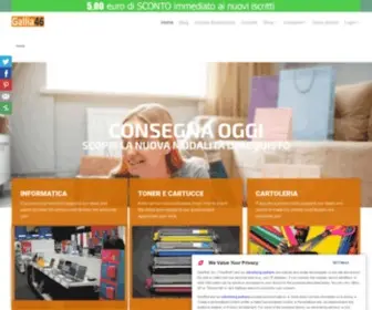 Gallia46.it(Vendita online di cartucce) Screenshot