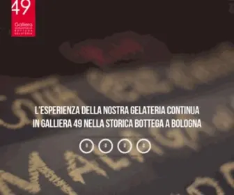 Galliera49.it(Galliera 49 bottega gelateria Bologna) Screenshot