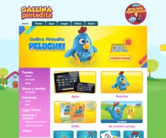 Gallinapintadita.com(Sitio Oficial de la Gallina Pintadita) Screenshot