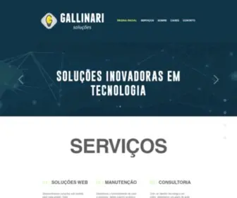 Gallinarisolucoes.com.br(Gallinari Tech) Screenshot