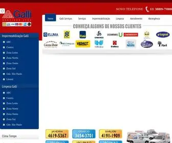 Galliservicos.com.br(Limpeza de caixa d'água) Screenshot
