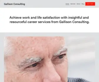 Gallisonconsulting.com(Career Counseling) Screenshot