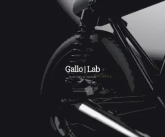 Gallo-Lab.com(Design // 3D // Interior // Product design) Screenshot