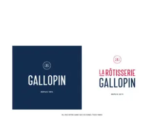 Gallopin.com(Restaurant gallopin paris boursegallopin) Screenshot