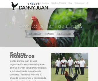 Gallosdannyjuan.com(Gallos Danny Juan) Screenshot