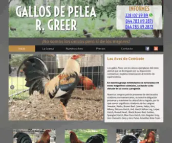 Gallosgreer.com.mx(Gallos Greer) Screenshot