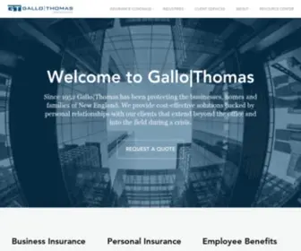 Gallothomas.com(Business Insurance) Screenshot