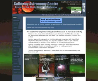 Gallowayastro.com(Galloway Astronomy Centre) Screenshot