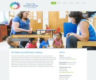 Gallowaypdc.com(The Pediatric Day Health Center at GallowayThe Pediatric DayCare Health Center in Galloway NJ) Screenshot