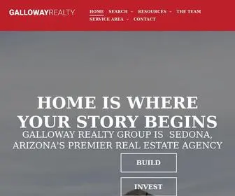 Gallowayrealty.com(Real Estate Agents in Sedona) Screenshot