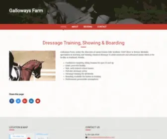 Gallowaysfarm.com(Galloways Farm) Screenshot