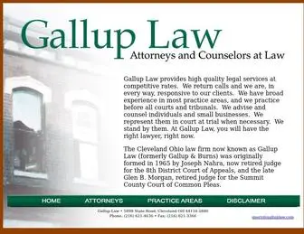 Galluplaw.com(Gallup Law) Screenshot