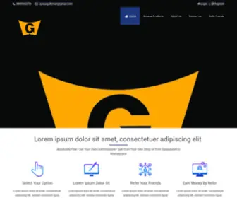 Gallymart.com(Gallymart Referal Program) Screenshot